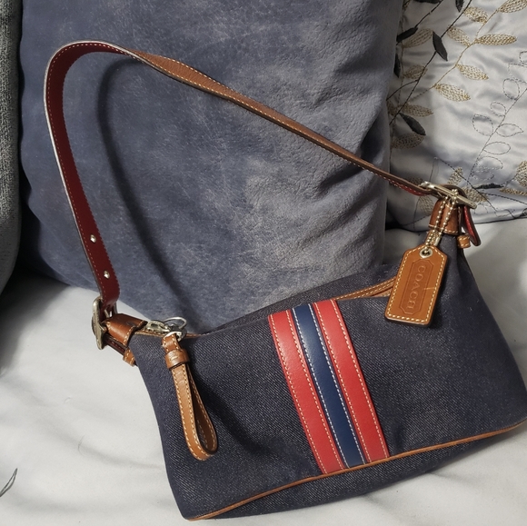 Coach Handbags - Coach Denim Handbag